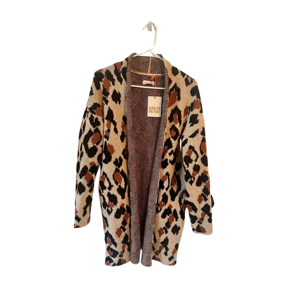 Women’s long sweater cardigan